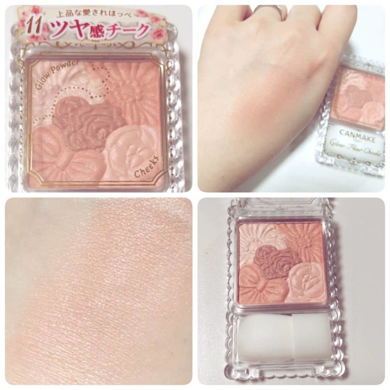 CANMAKE Glow Fleur Cheeks 11 Chai Fleur