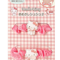 Sanrio Characters Dress-up Scrunchie 2 Sets: Hello Kitty