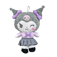 Sanrio Mascot Pouch Key Ring - Kuromi