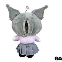 Sanrio Mascot Pouch Key Ring - Kuromi