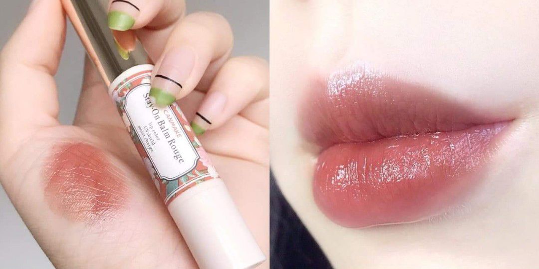 CANMAKE Stay-On Balm Rouge 16 Earl Grey Leaf