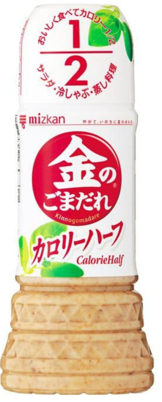 Mizkan Japanese Roasting Golden Sesame Dressing (Half Calories) 250ml –  HIFUMI