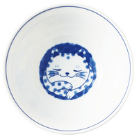 DAITOUA Nekochigura Buchi Soup Bowl