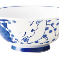 DAITOUA Nekochigura Buchi Soup Bowl