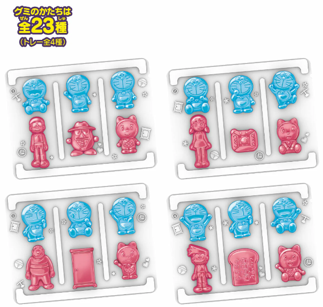 BANDAI Doraemon Gummy 18G