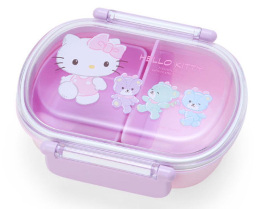 Sanrio Lunch Box Hello Kitty Purplr 360ml