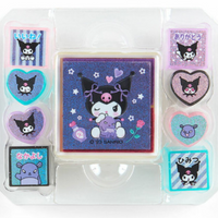 Sanrio Character Stamp Set - Kuromi