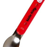 Sanrio Original Bento Lunch Cutlery Set Spoon Fork Chopstick - Hello Kitty