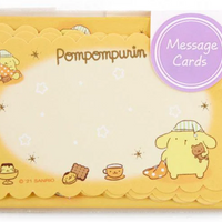 Sanrio Pompompurin Message Card Set