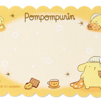 Sanrio Pompompurin Message Card Set