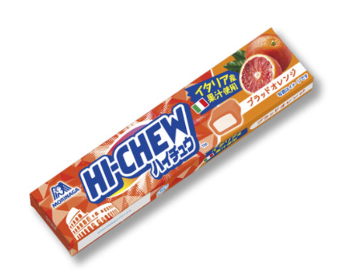 MORINAGA HI-CHEW SOFT CANDY BLOOD ORANGE 52.8G