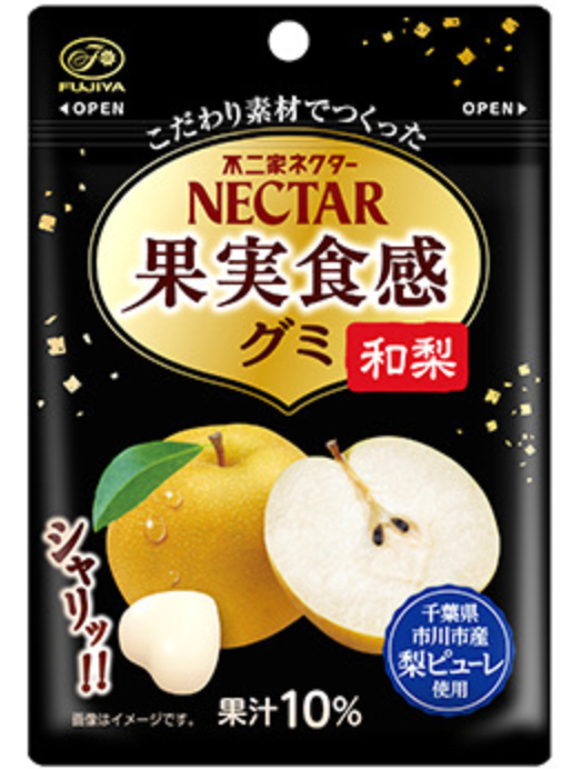 FUJIYA FRUIT GUMMY PEAR 48G