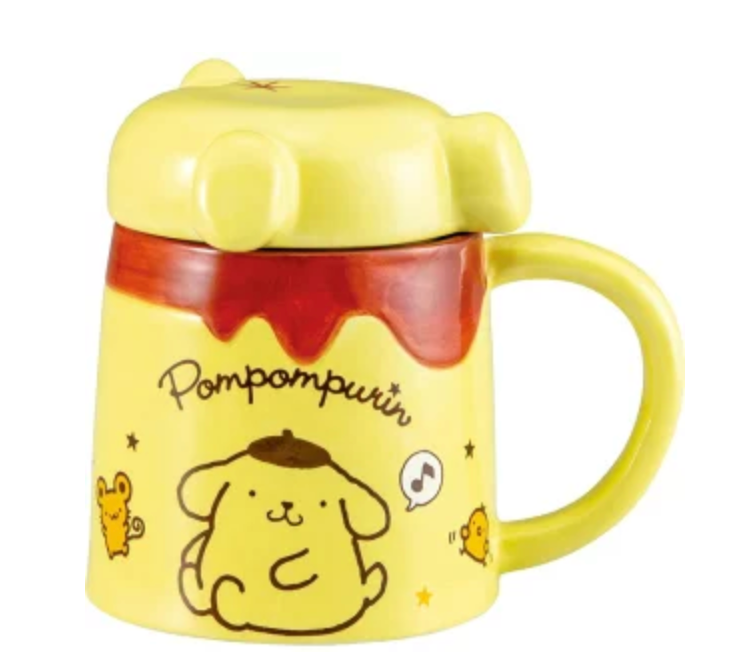 Sanrio Mug with Lid - Pompompurin Butt