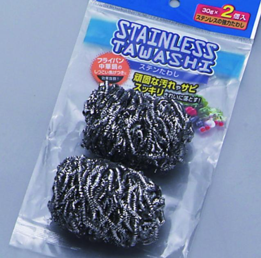 Stainless steel scrubber 30g 2P