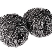 Stainless steel scrubber 30g 2P