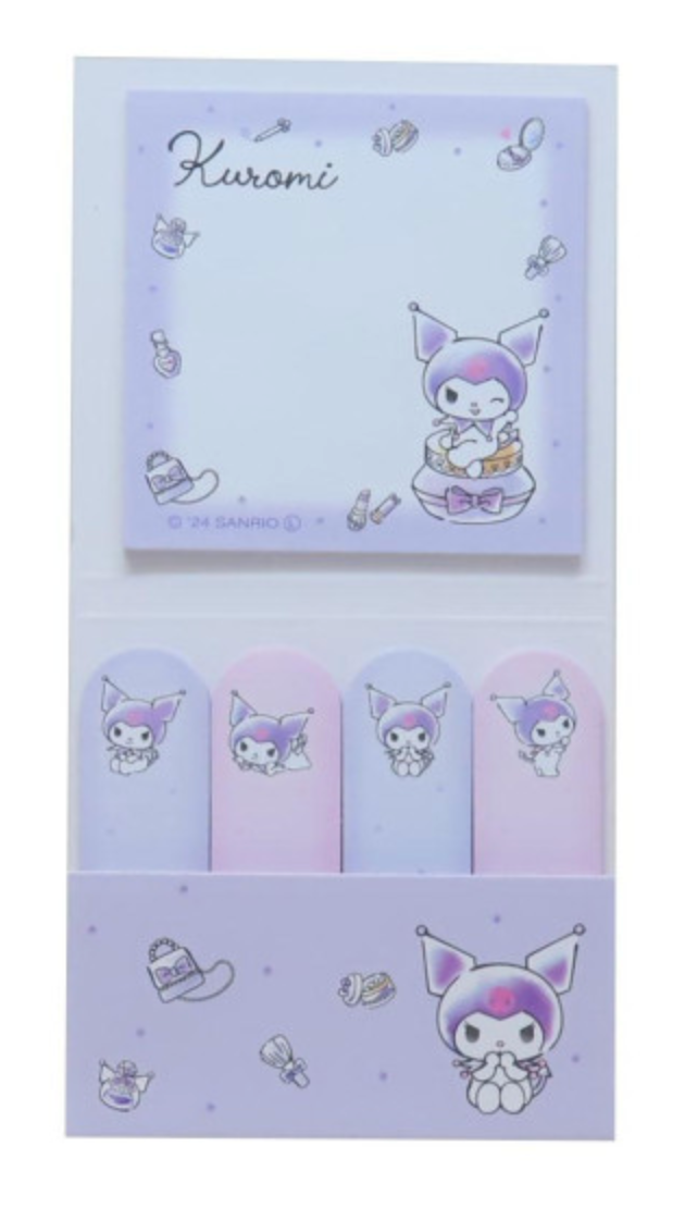 Sanrio Index Sticky Notes - Kuromi : Beauty