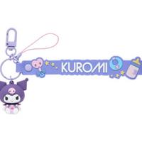 Sanrio 3D Mascot Hand Strap - Kuromi