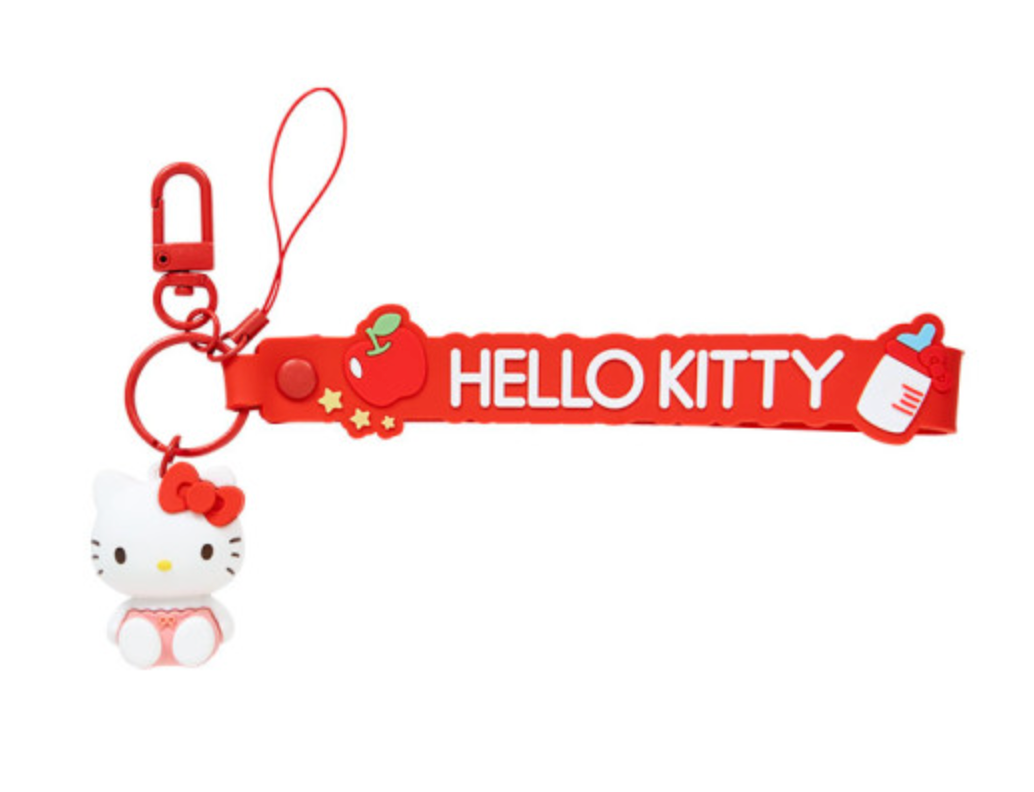 Sanrio 3D Mascot Hand Strap - Hello Kitty