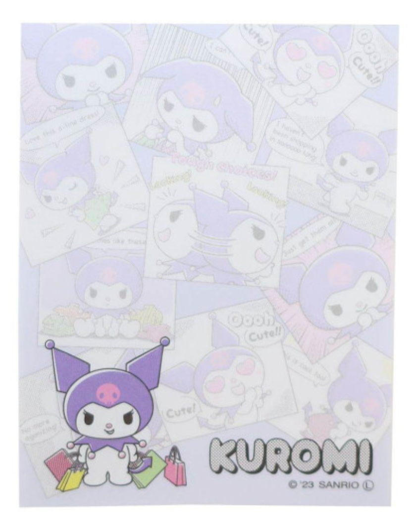 Sanrio Mini Notepad - Kuromi : Daily Routine