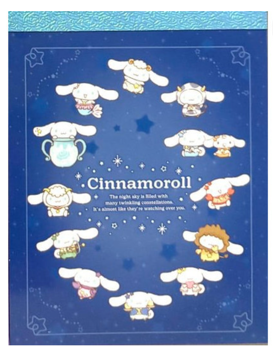 Sanrio Mini Notepad - Cinnamoroll : Horoscope Sky