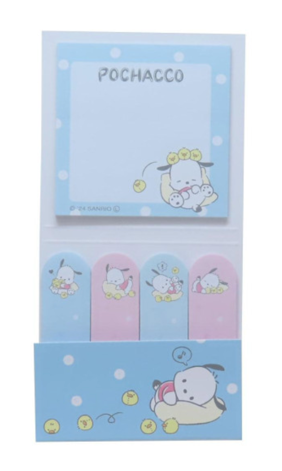 Sanrio Index Sticky Notes - Pochacco : Nap