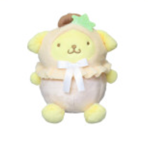Sanrio Plush Toy (S) - Pompompurin : Pastel Fruit Hat