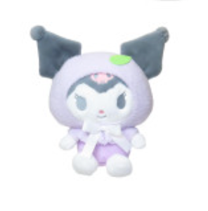 Sanrio Plush Toy (S) - Kuromi : Pastel Fruit Hat