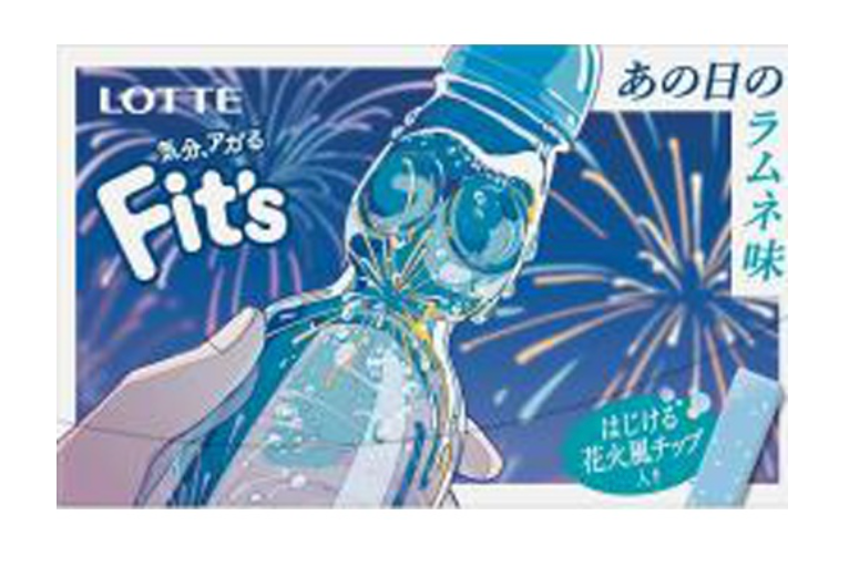 Lotte-Fit's Ramune Flavour 12 Pieces