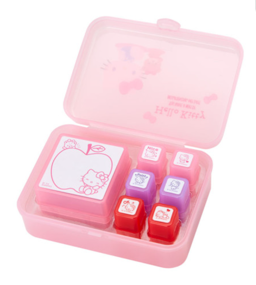 Sanrio Original Penetration Stamp Set - Hello Kitty