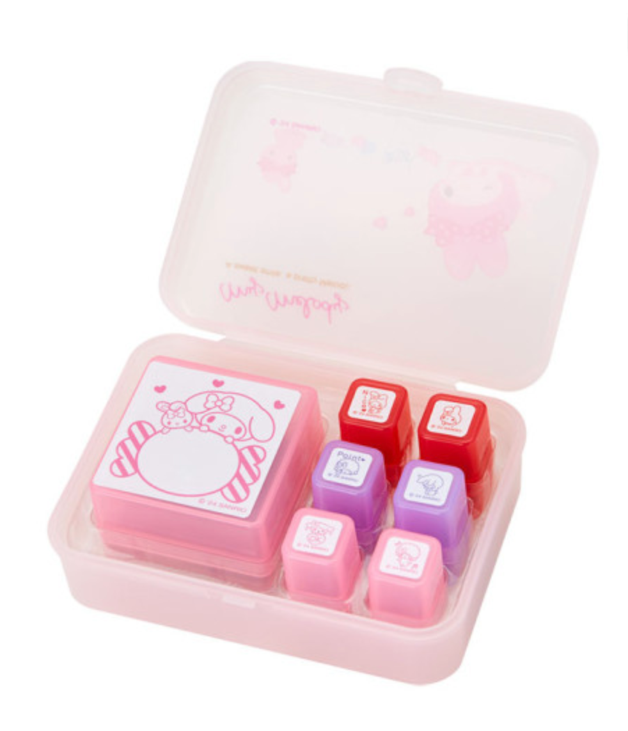 Sanrio Original Penetration Stamp Set - My Melody