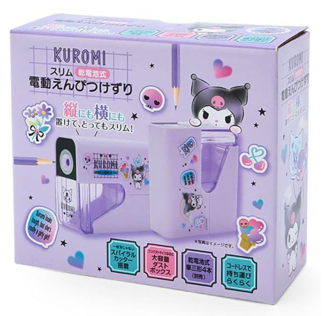 Sanrio Electric Pencil Sharpener Kuromi