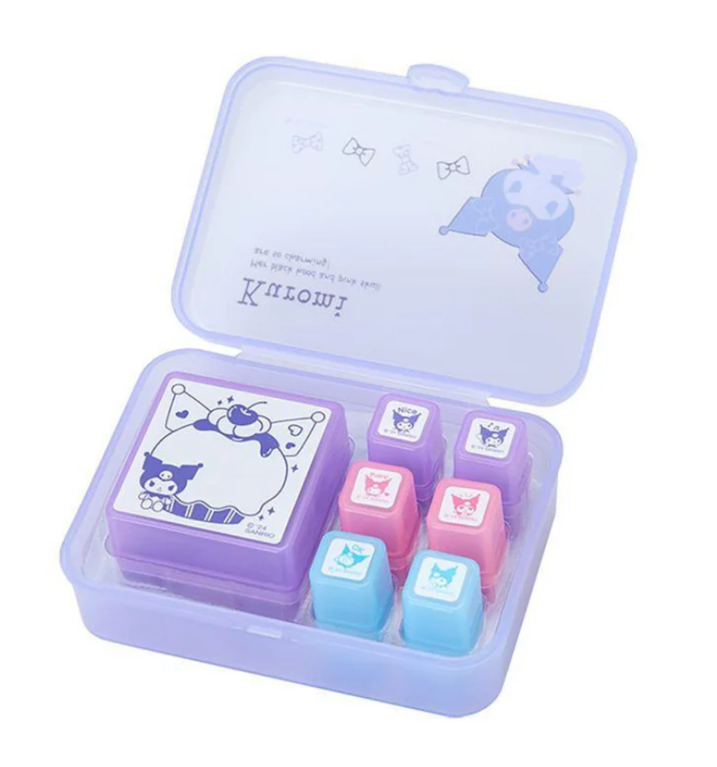 Sanrio Original Penetration Stamp Set - Kuromi