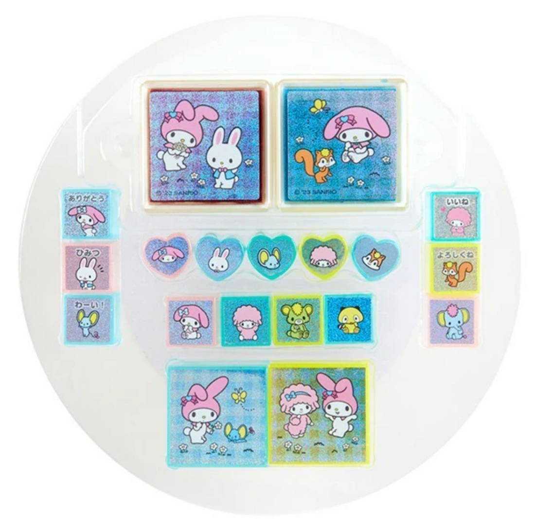 Sanrio Character Stamp Set Large - My Melody