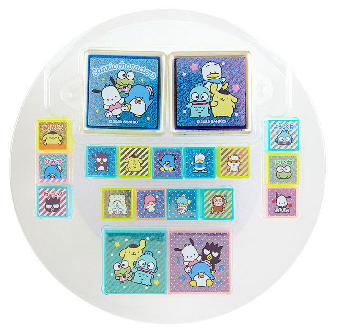 Sanrio Character Stamp Set Large - Sanrio Characters