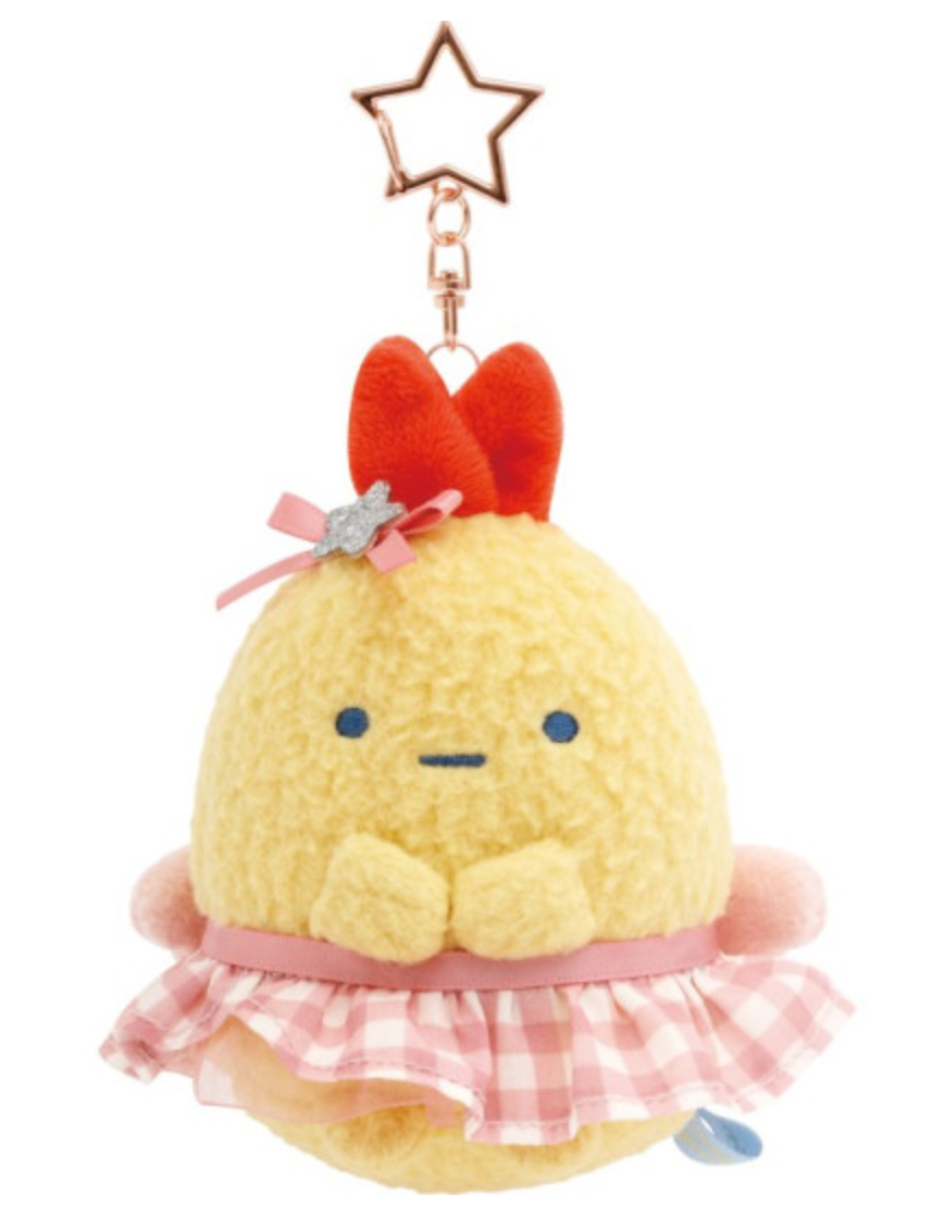 San-X Hanging Plush - Sumikko Gurashi : Dreaming Idol Shrimp Tail Ebifurai no Shippo