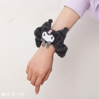Japan Sanrio Original Face-shaped Scrunchie - Kuromi
