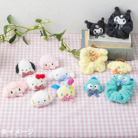 Japan Sanrio Original Face-shaped Scrunchie - Kuromi