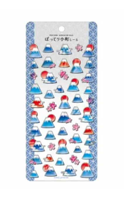 Fuji Mountain Sticker 3D