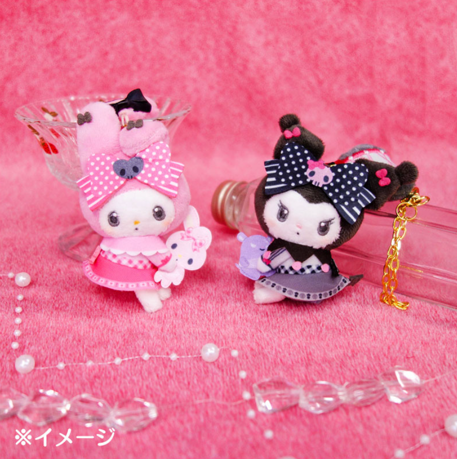 Sanrio Mascot Bag Charm - My Melody : My Melody 50th & Kuromi 20th Anniversary Fruits Apple Pink
