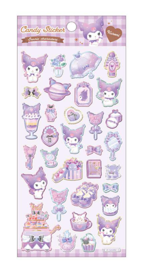 Sanrio Candy Sticker - Kuromi