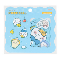 Chiikawa Flake Sticker - Characters : River Comic Scene Cider Fruit Punch