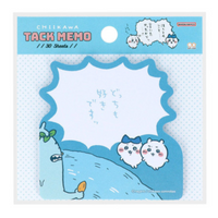 Chiikawa Tack Memo Pad Sticky Notes - Chiikawa & Hachiware : Comic Scene River