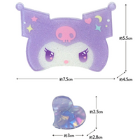 Sanrio Mini Bounce Clip Set - Kuromi