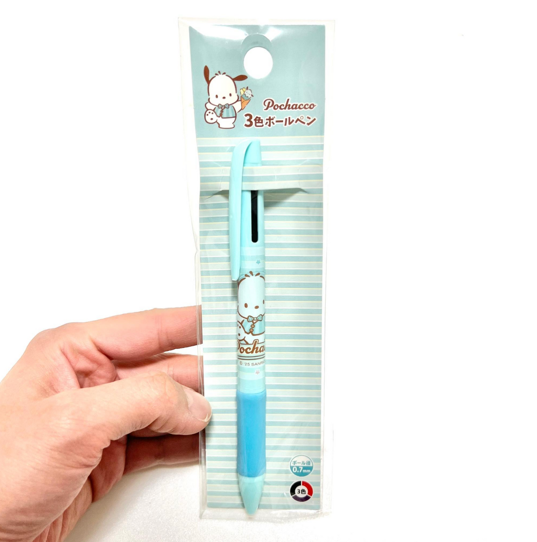 Sanrio 3 Color Multi Ball Pen - Pochacco