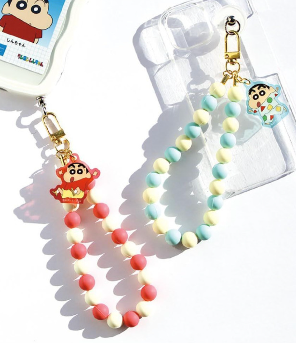 Shinchan Rubber Beads Strap