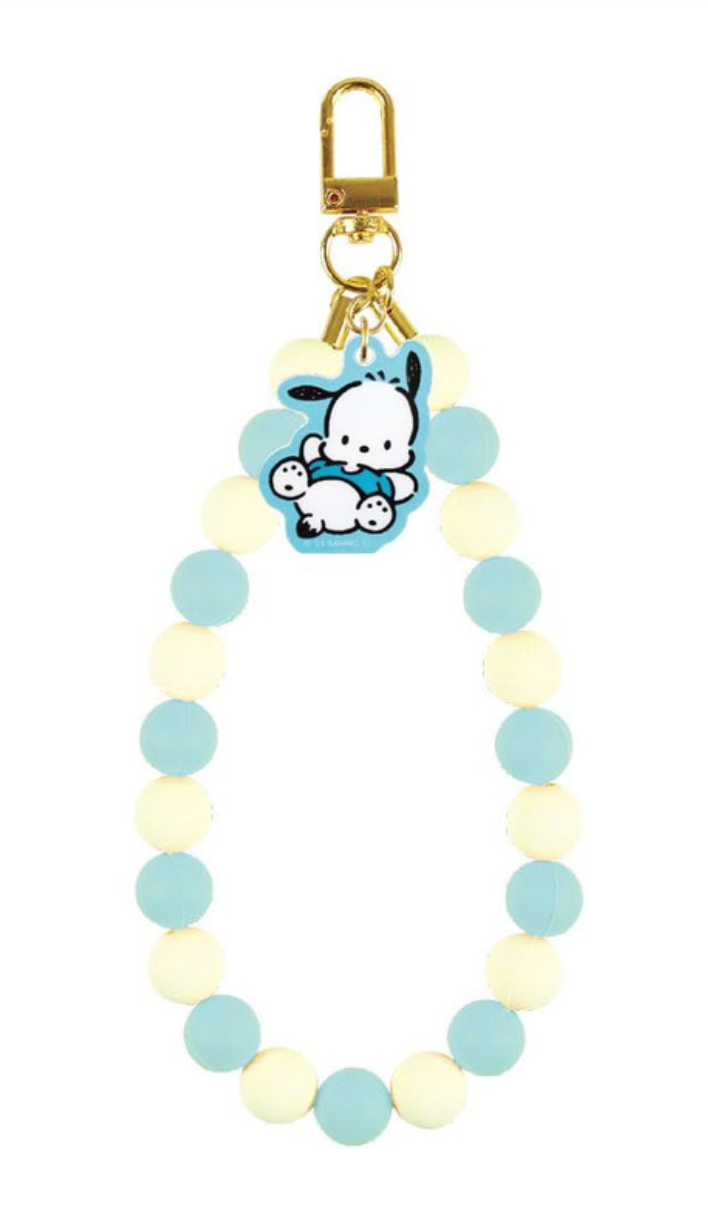 Sanrio Rubber Bead Strap Pochacco