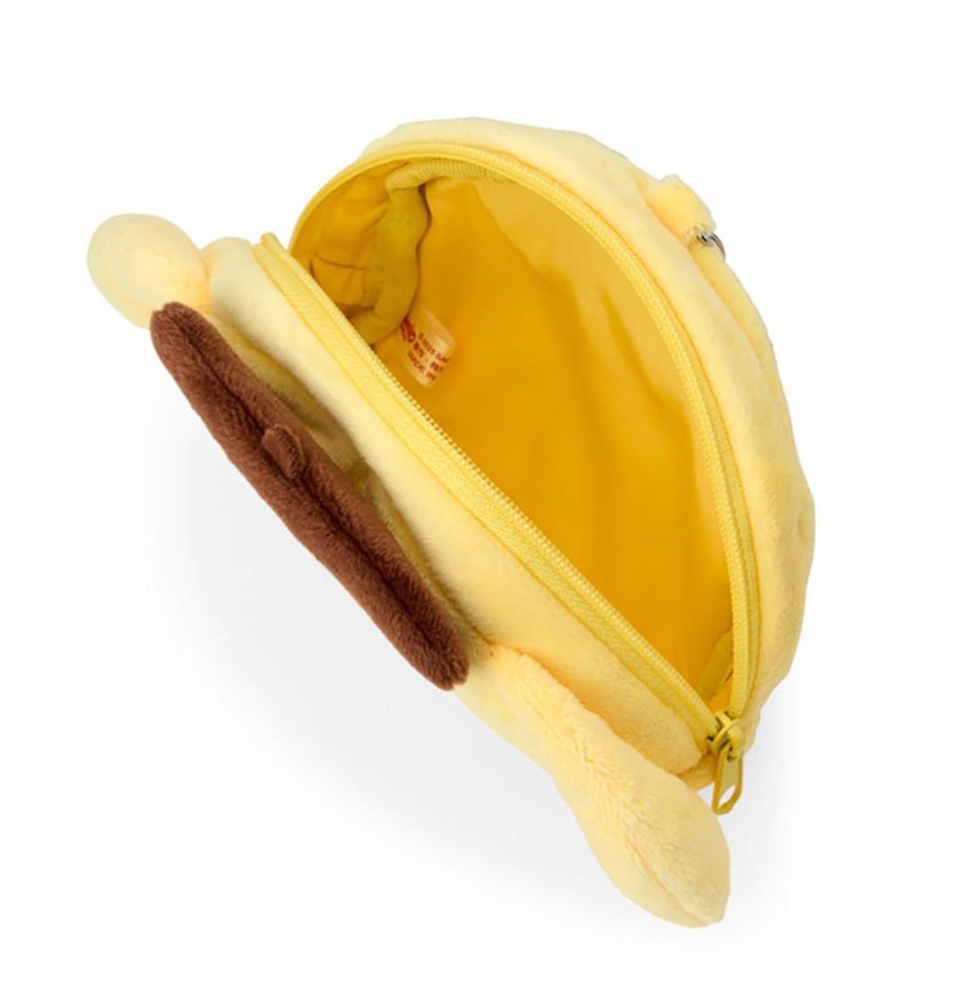 Sanrio Original Face-shaped Pass Case & Pouch - Pompompurin