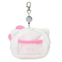 Sanrio Original Face-shaped Pass Case & Pouch - Hello Kitty