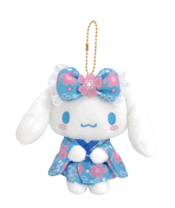 Sanrio Mascot Holder - Cinnamoroll : Sakura Kimono
