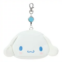 Sanrio Original Face-shaped Pass Case & Pouch - Cinnamoroll